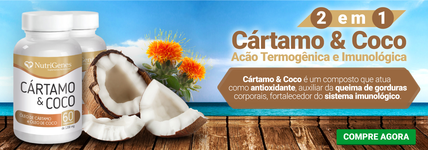 Suplementos de Cartamo e Coco