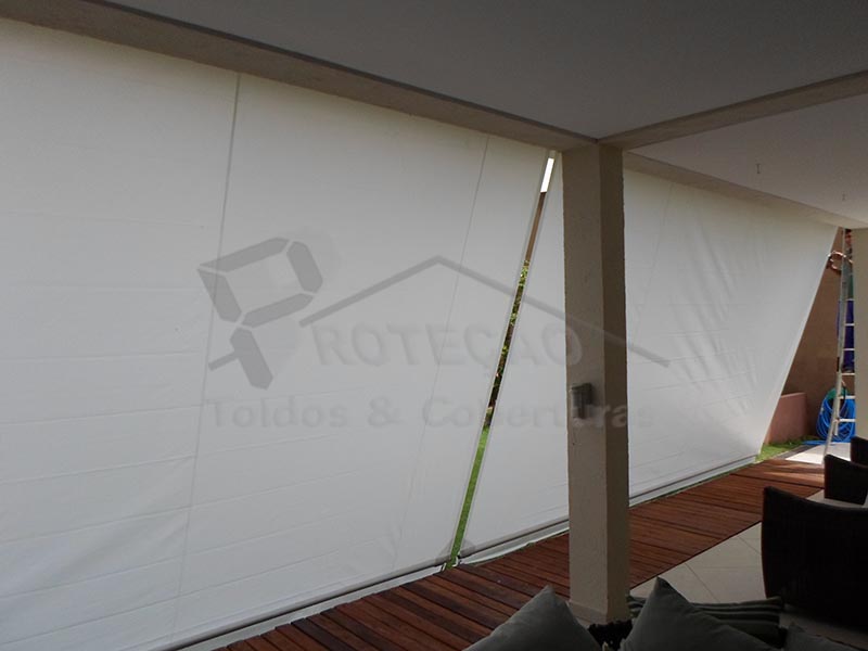 Toldo em lona