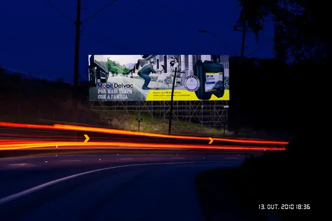 Painel rodoviário