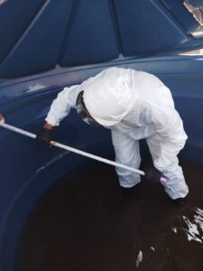 Lavagem de Caixa de água