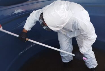 Lavagem de Caixa de água