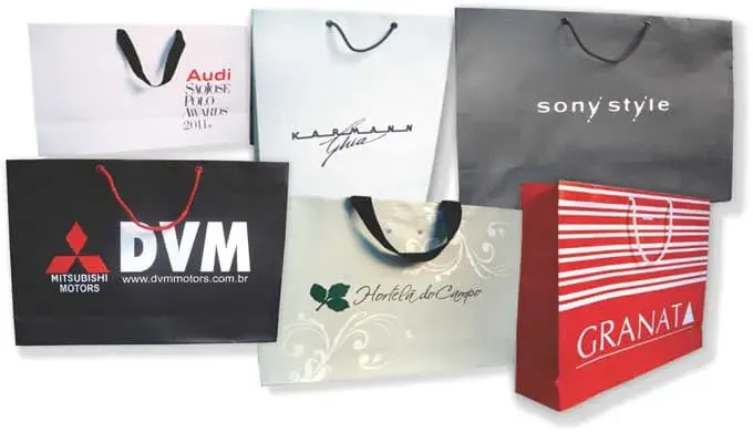 Fabricante de Sacolas de Papel Personalizadas