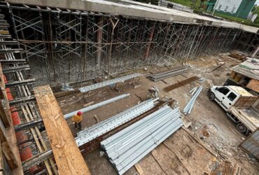 Escoramento para laje Zona Norte