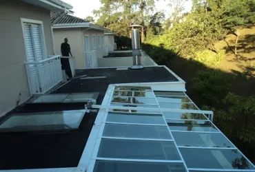 Cobertura Policarbonato Retrátil