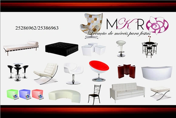 Empresa de Móveis para Festas